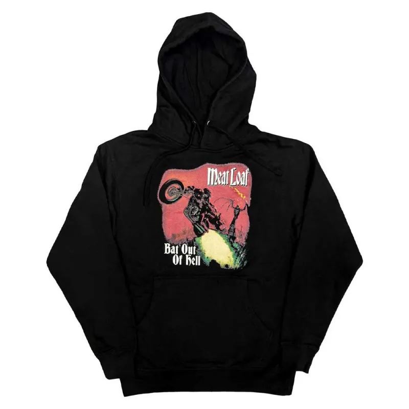 Meat Loaf Bat Out Of Hell Pullover Hoodie made by Paradiso Clothing