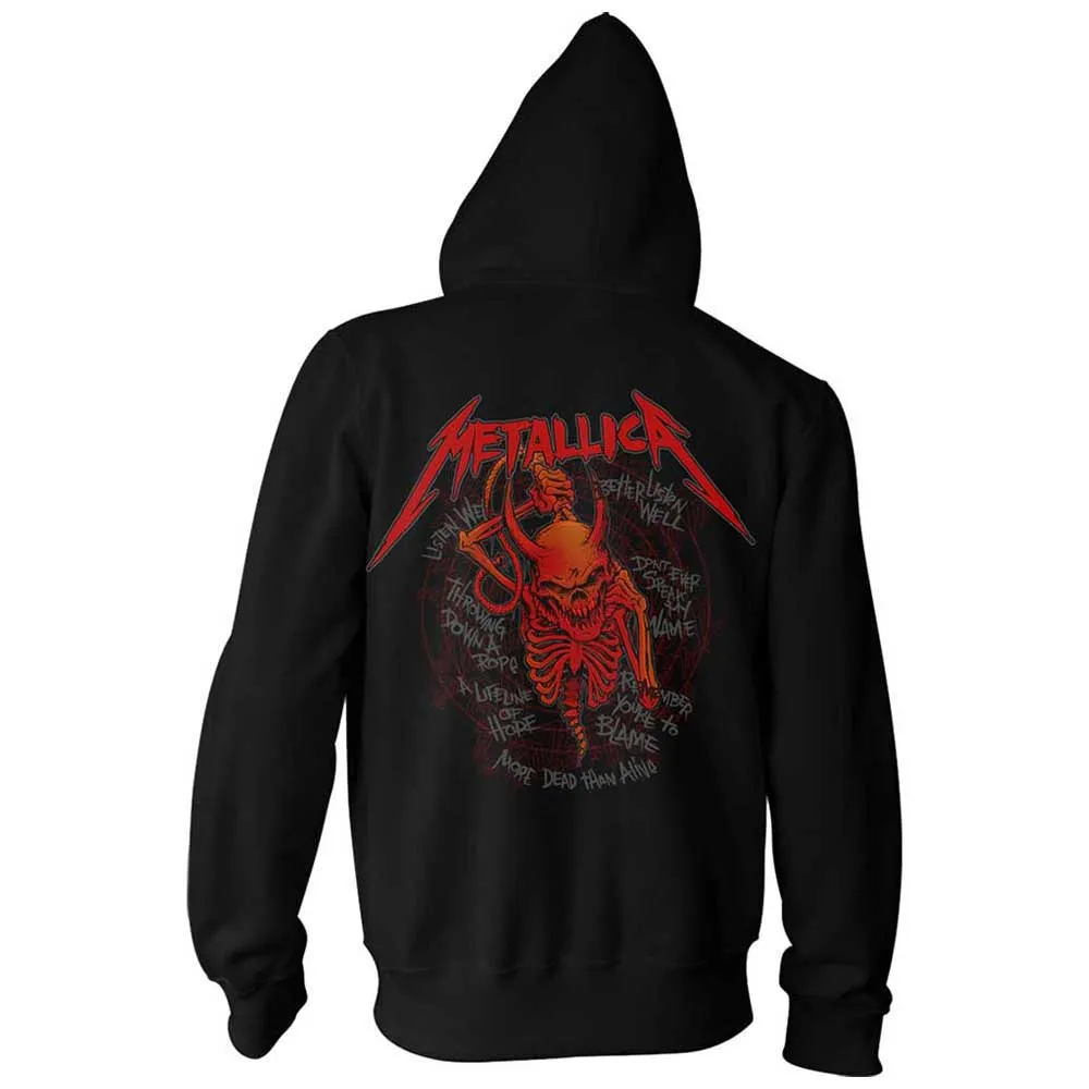 Metallica Skull Screaming Pullover Hoodie sold by Paradiso Clothing product image thumbnail 2