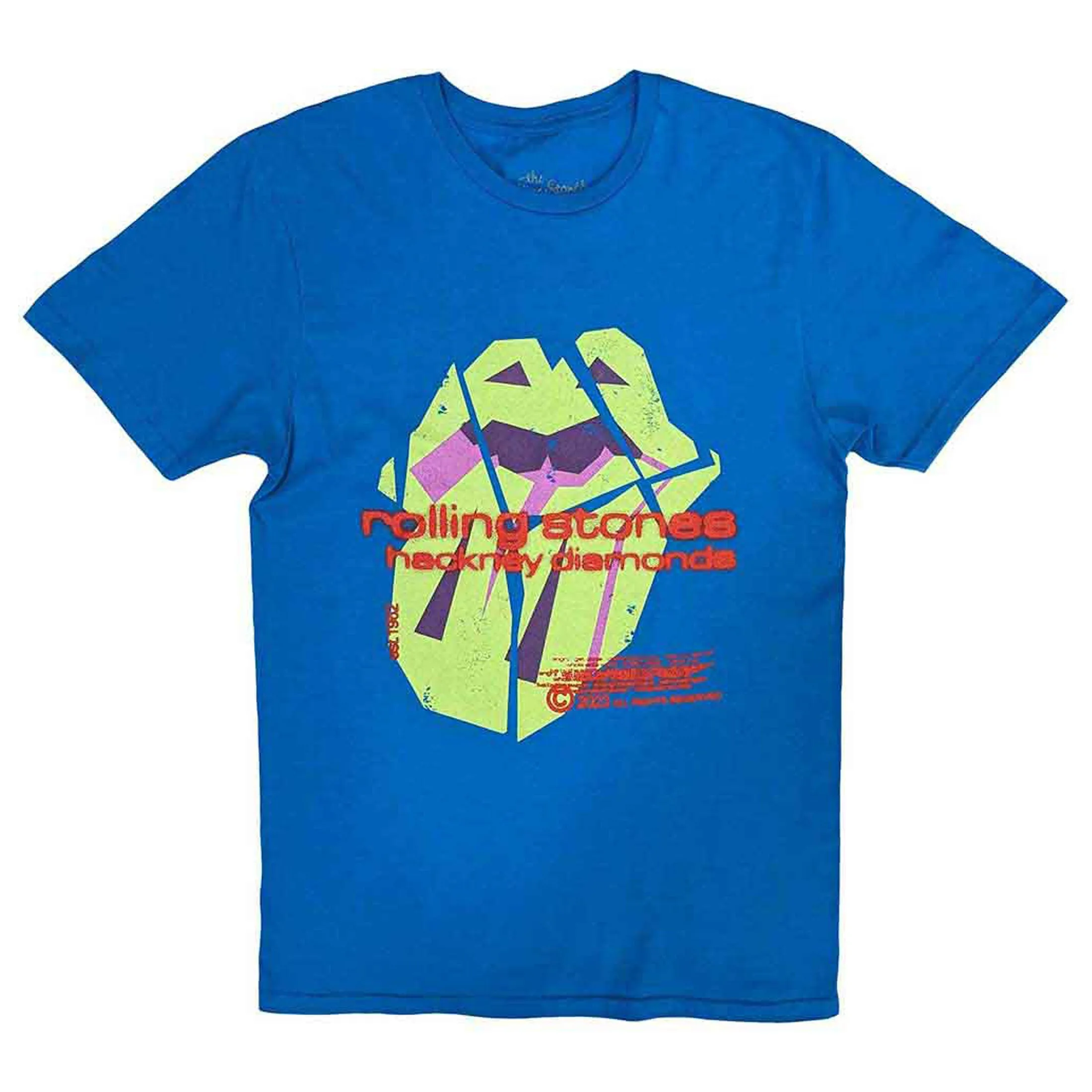 The Rolling Stones Hackney Diamonds Neon Tongue T Shirt sold by Paradiso Clothing