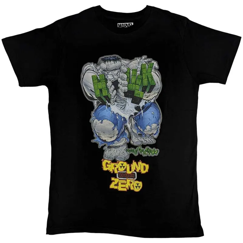 Hulk Ground Zero Marvel T Shirt sold by Paradiso Clothing