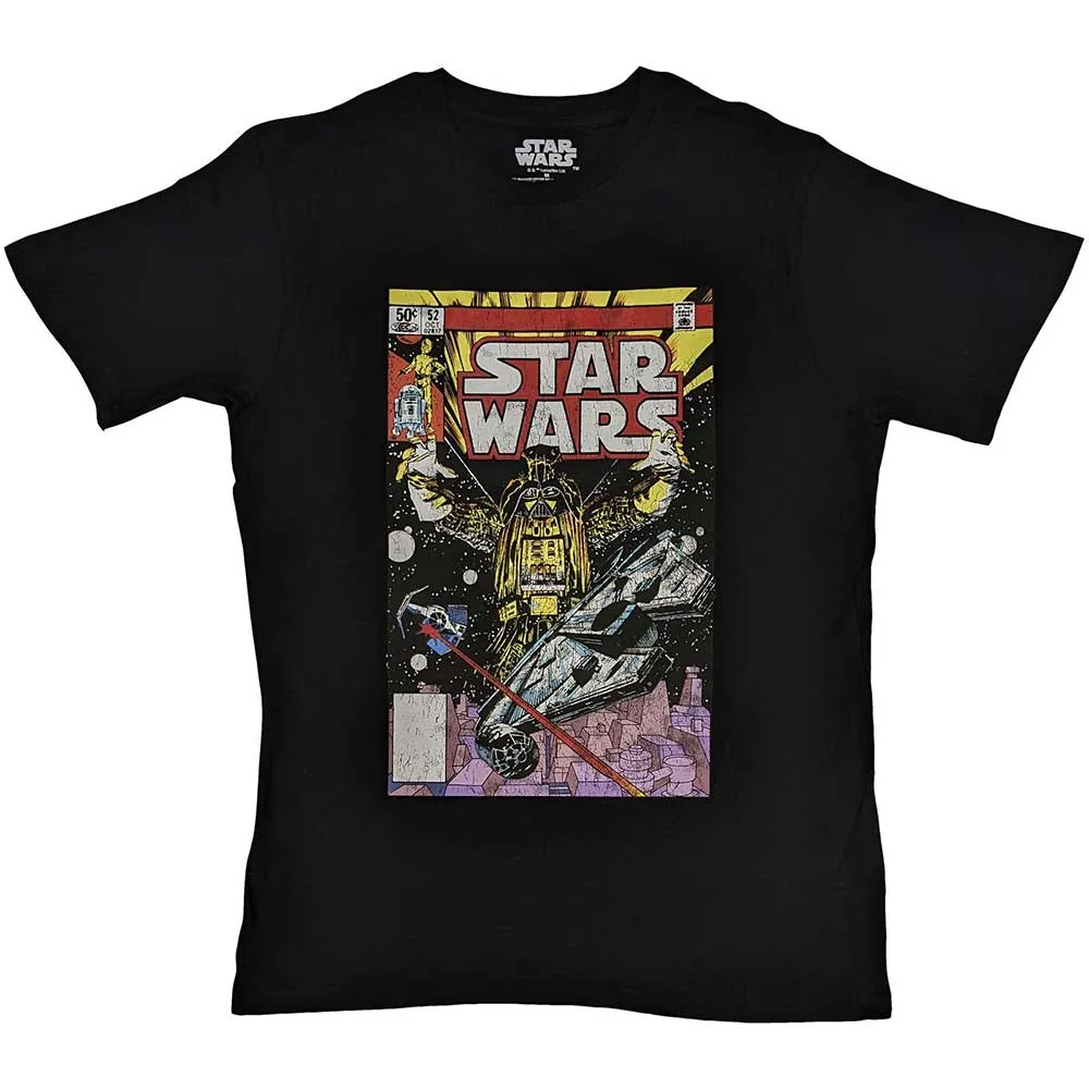 Star Wars T Shirt Darth Vader Comic new Official Mens Black sold by Paradiso Clothing