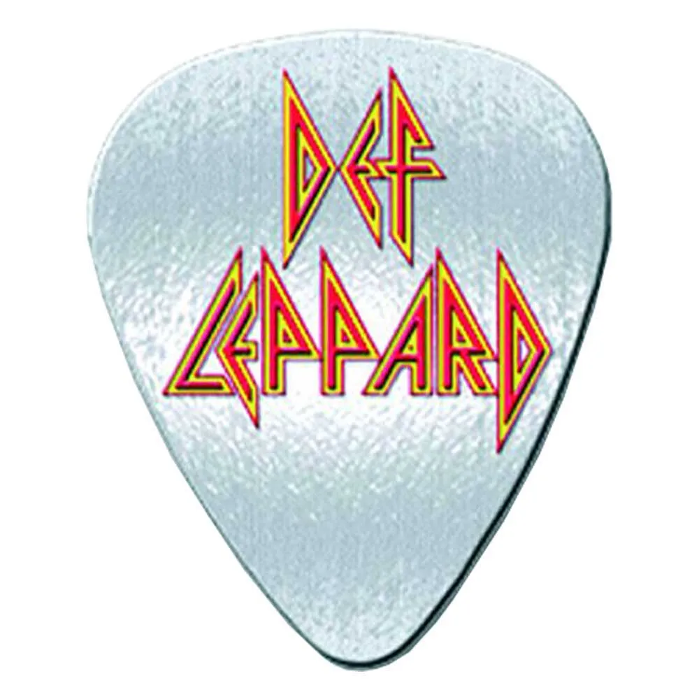 Def Leppard Pick Band Logo Pin Badge sold by Paradiso Clothing