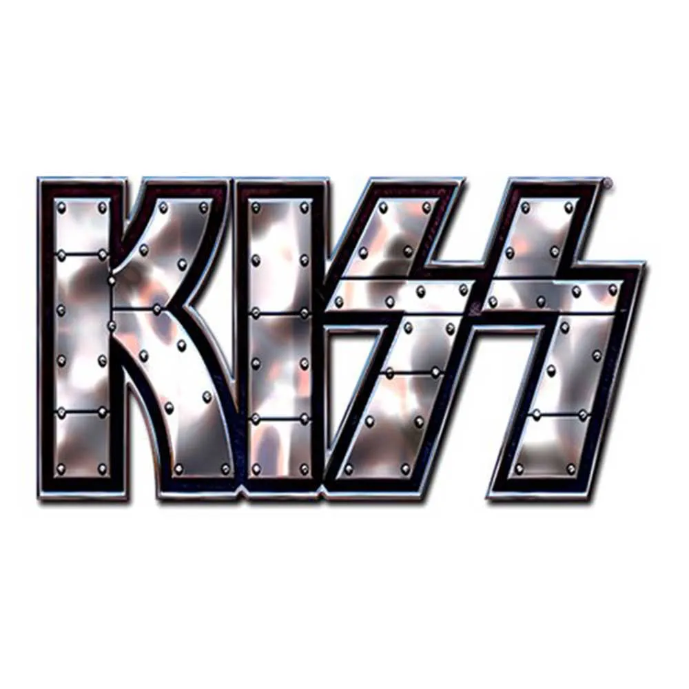 KISS Stud Band Logo Pin Badge sold by Paradiso Clothing