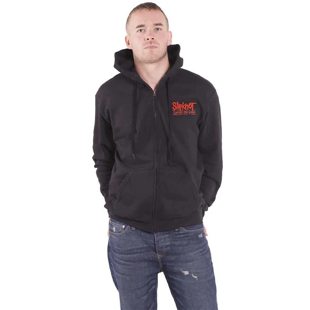 Slipknot 9 Point Flag Zipped Hoodie sold by Paradiso Clothing