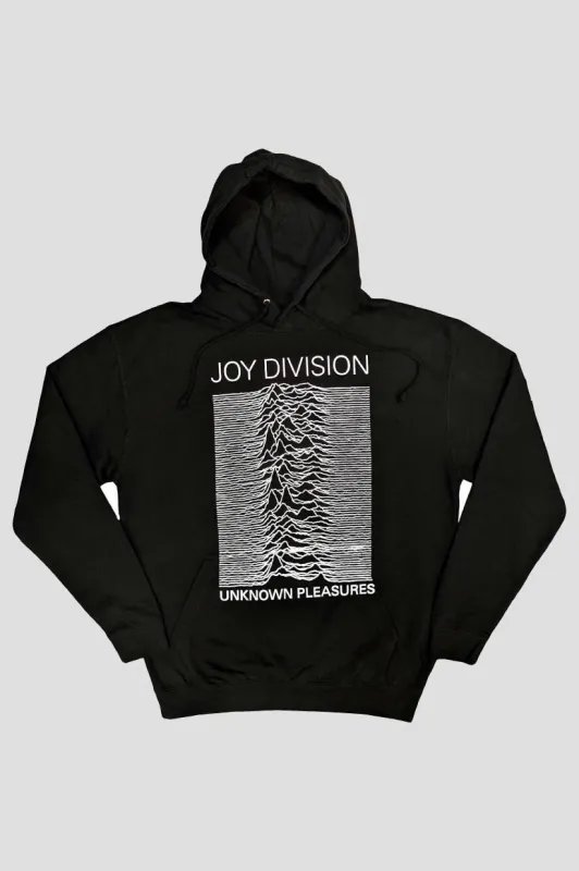 Joy Division Unknown Pleasures Hoodie made by Paradiso Clothing
