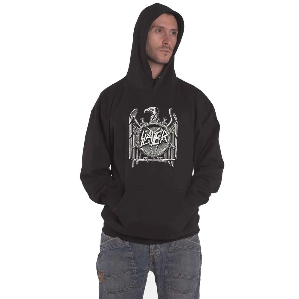 Slayer High Contrast Eagle Pullover Hoodie sold by Paradiso Clothing