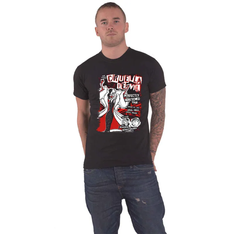 101 Dalmatians Cruella Tour T Shirt made by Disney