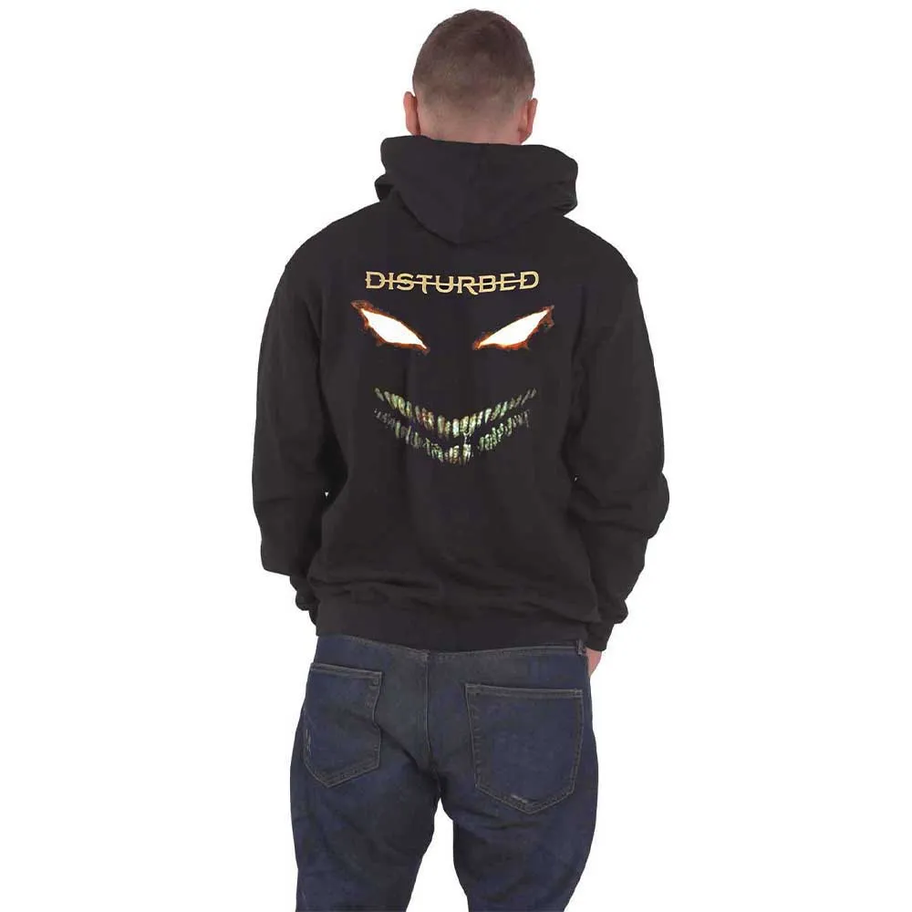 Disturbed The Face Band Logo Zipped Hoodie sold by Paradiso Clothing product image thumbnail 2