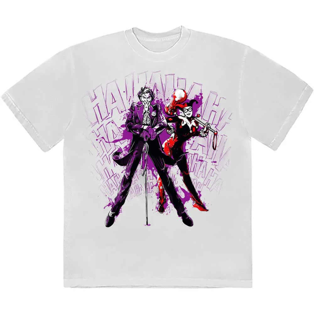 Harley And Joker Haha T Shirt sold by Paradiso Clothing