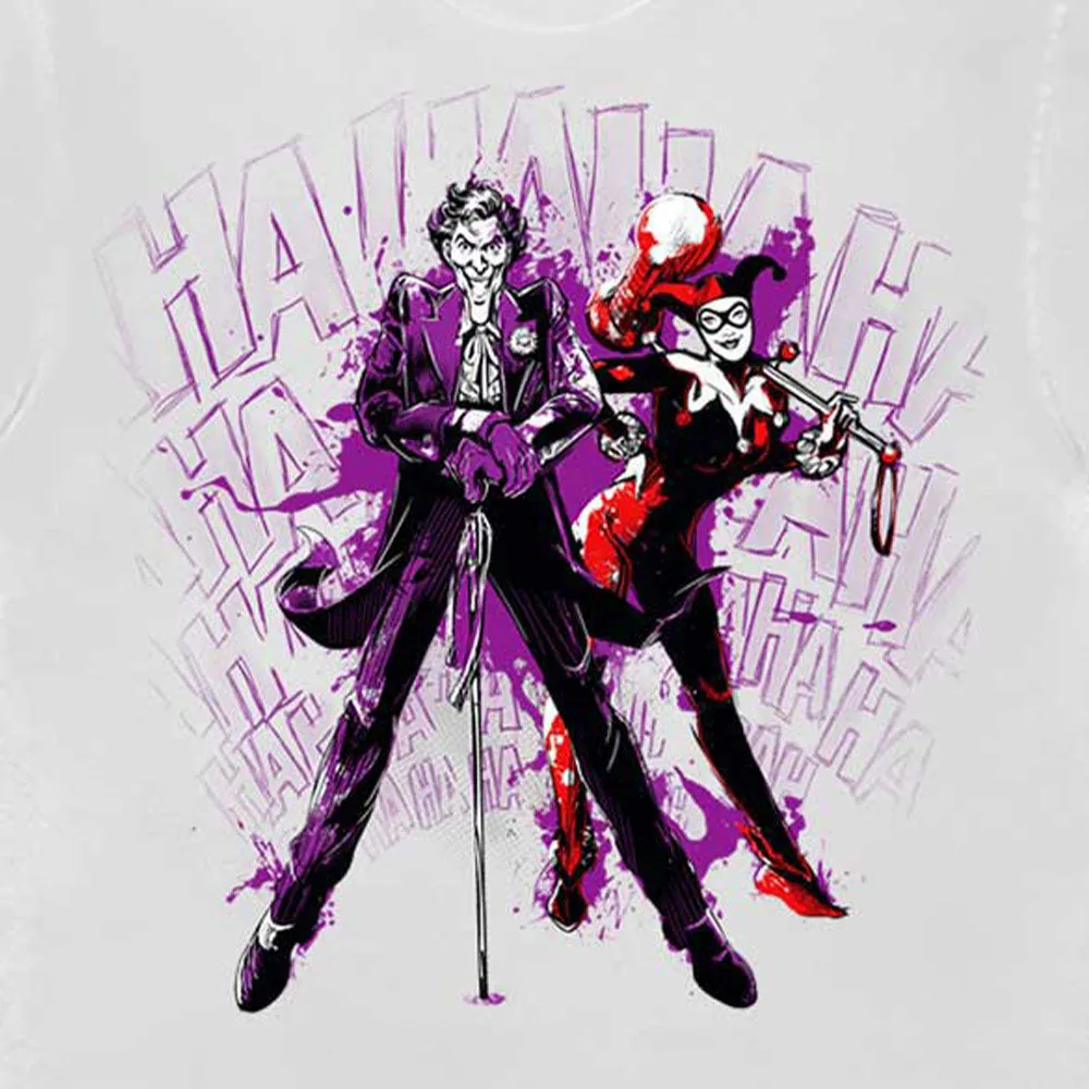 Harley And Joker Haha T Shirt sold by Paradiso Clothing product image thumbnail 2