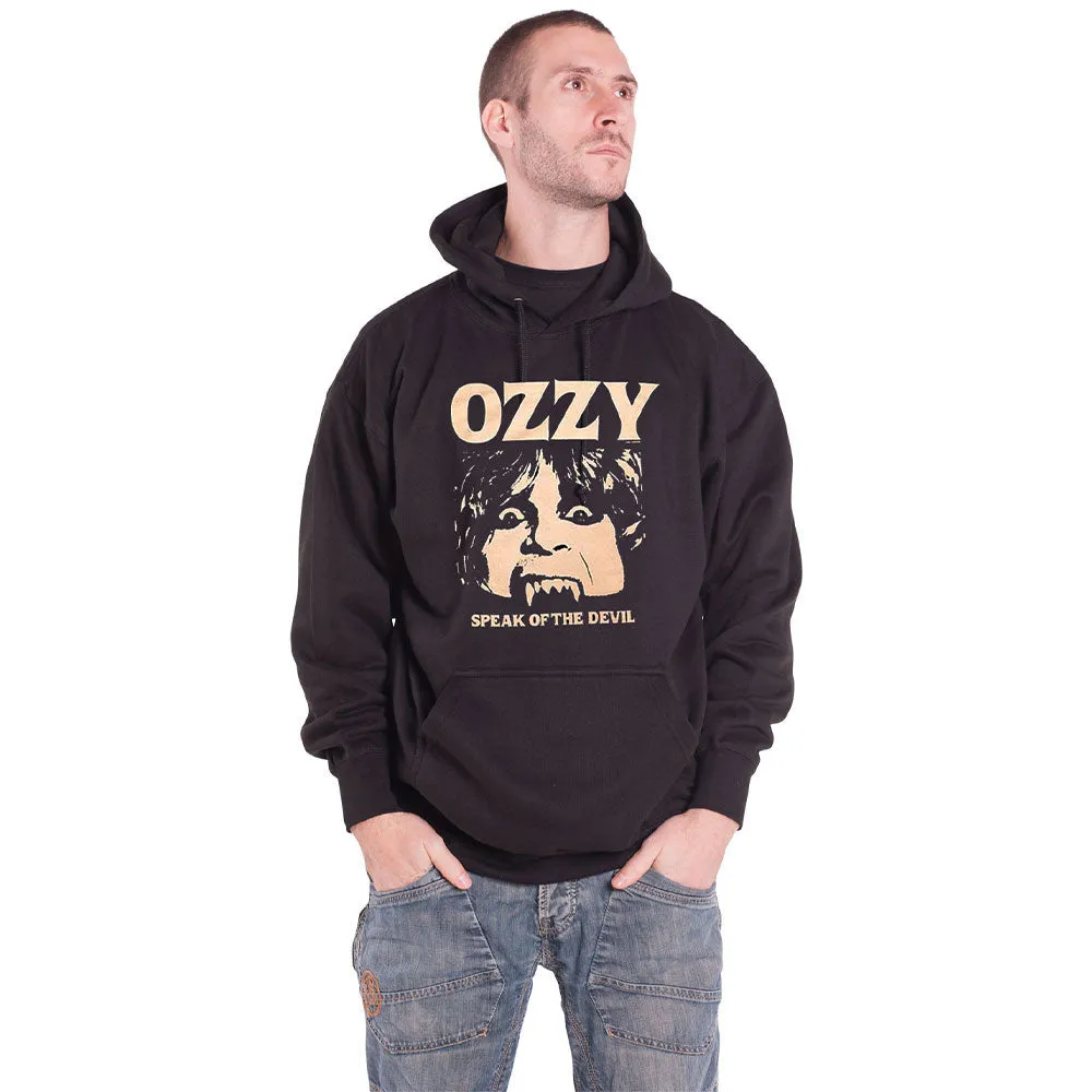 Ozzy Osbourne Speak Of The Devil Pullover Hoodie sold by Paradiso Clothing