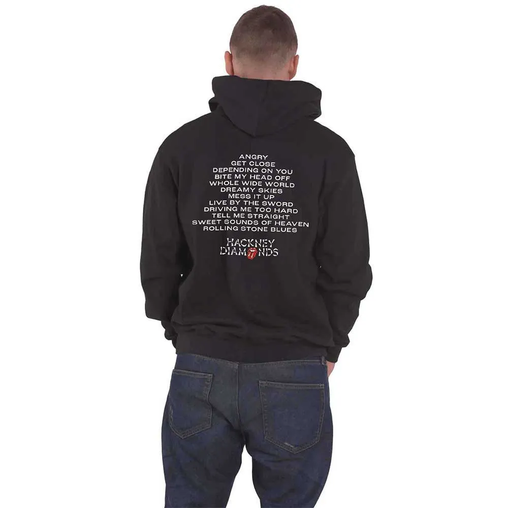 The Rolling Stones Hackney Diamonds Tracklist Zipped Hoodie sold by Paradiso Clothing product image thumbnail 2