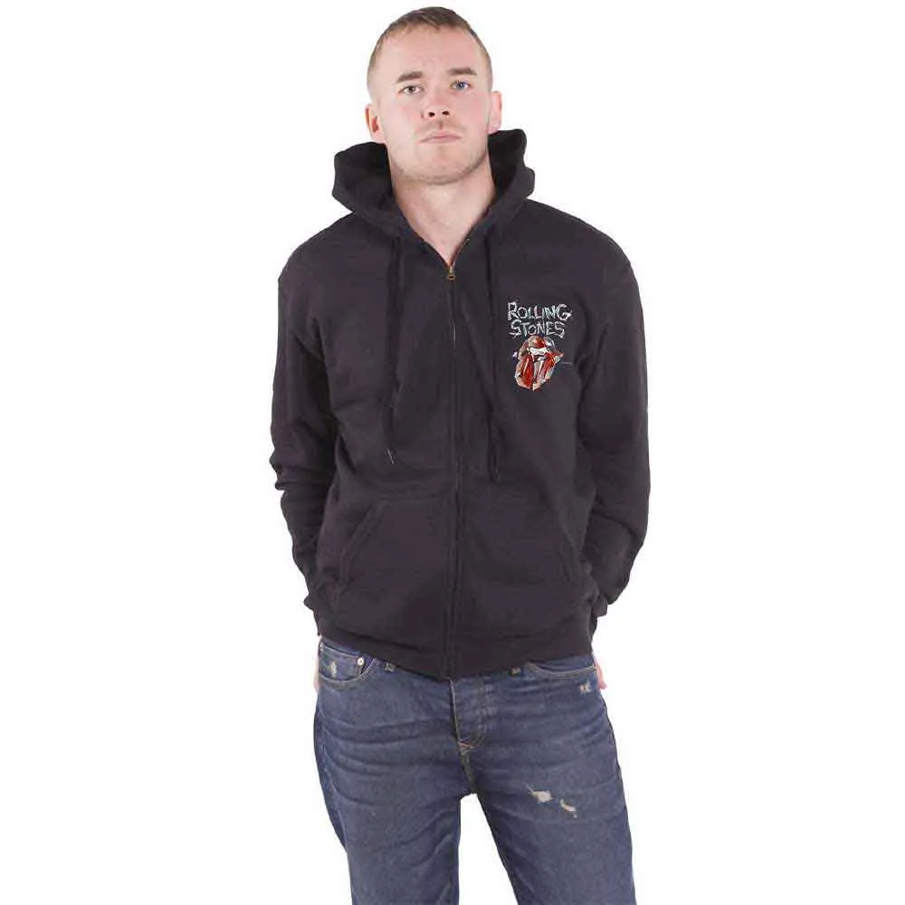 The Rolling Stones Hackney Diamonds Tracklist Zipped Hoodie sold by Paradiso Clothing