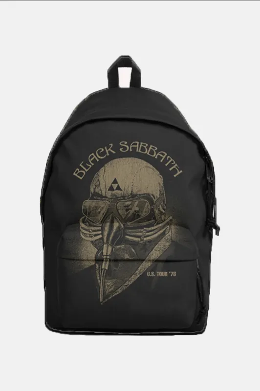 Black Sabbath Never Say Die Backpack sold by Paradiso Clothing