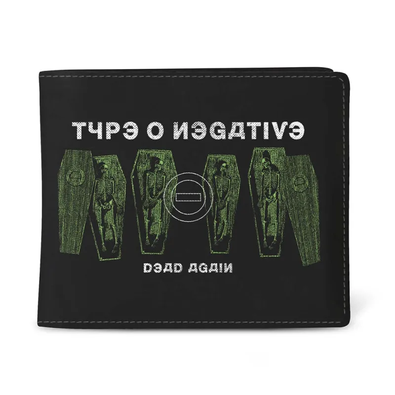 Type O Negative Dead Again Bifold Wallet sold by Paradiso Clothing