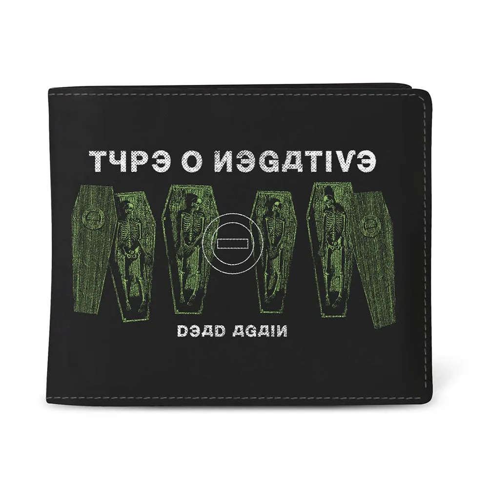 Type O Negative Dead Again Bifold Wallet sold by Paradiso Clothing