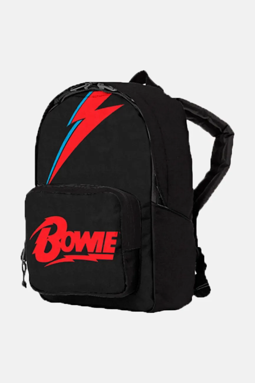David Bowie Lightning Logo Mini Backpack sold by Paradiso Clothing