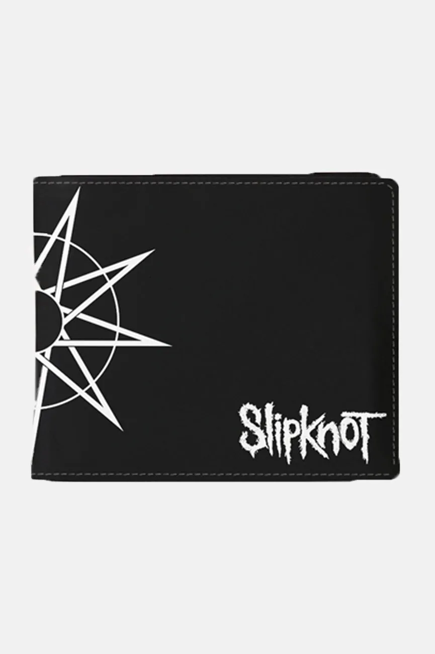 Slipknot Wanyk Star Logo Bifold Wallet sold by Paradiso Clothing