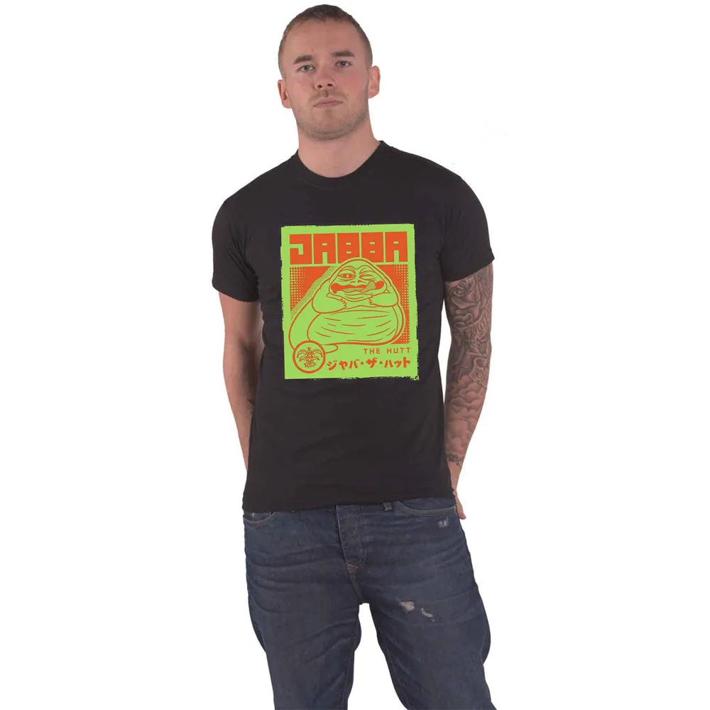 Star Wars Jabba Japanese Logo T Shirt sold by Paradiso Clothing