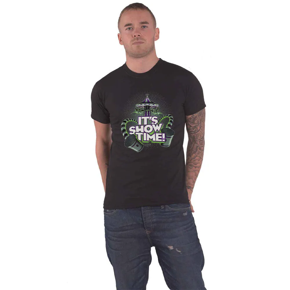 Beetlejuice It's Showtime Carousel T Shirt sold by Paradiso Clothing
