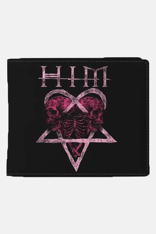 HIM Heartagram Bifold Wallet made by Paradiso Clothing