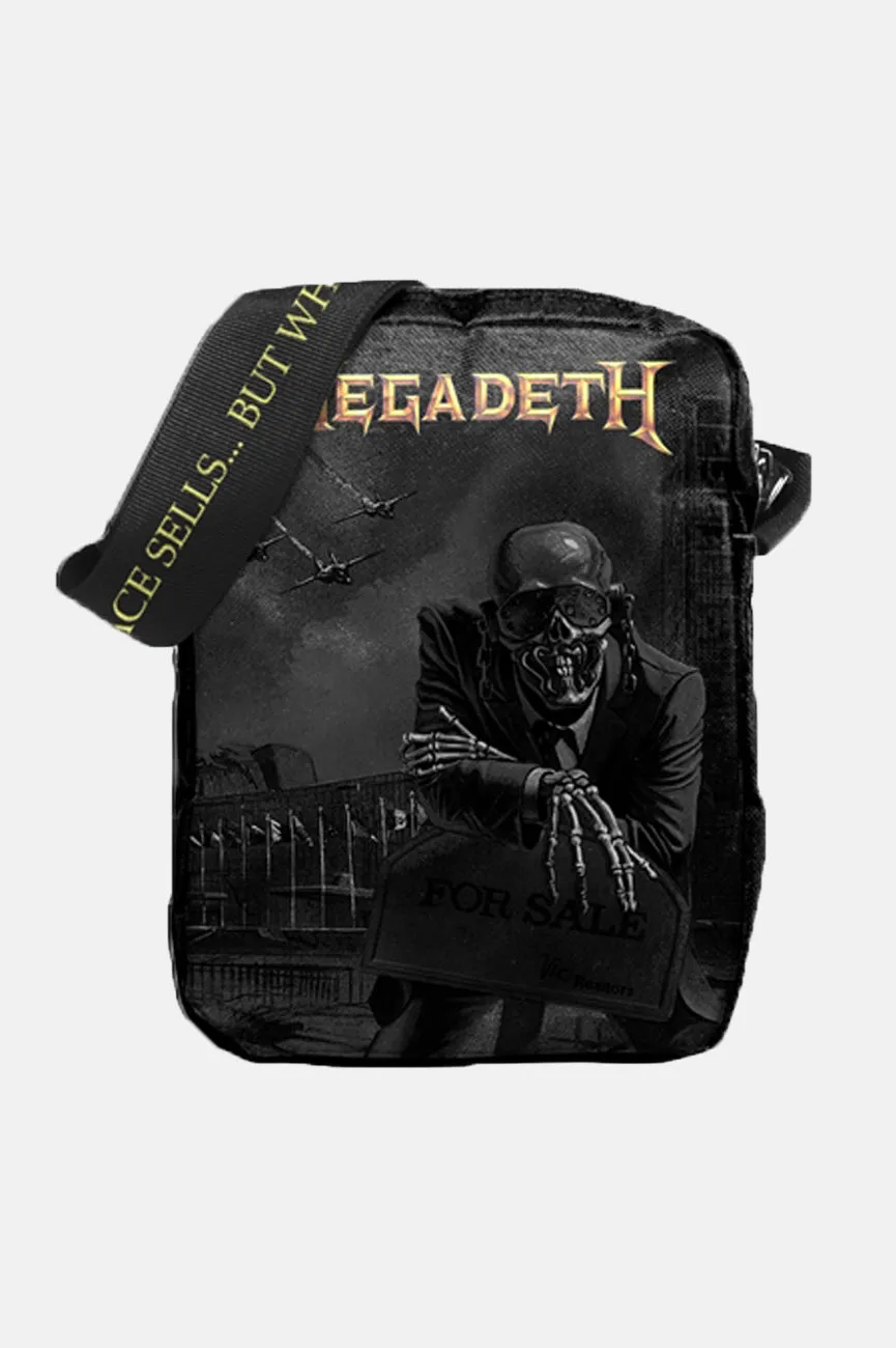Megadeth Peace Sells Crossbody Bag sold by Paradiso Clothing