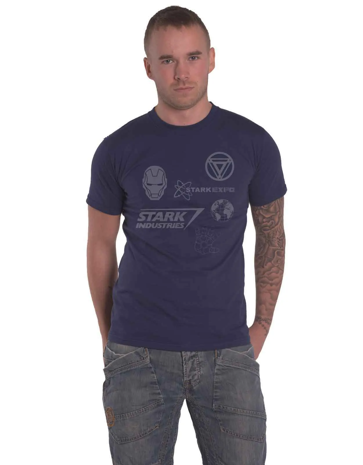 Iron Man Stark Expo Marvel T Shirt sold by Paradiso Clothing product image thumbnail 3