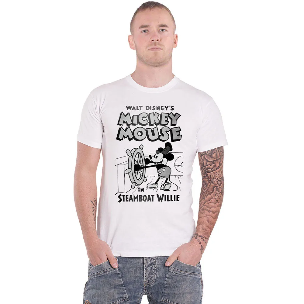 Mickey Mouse Steamboat Willie T Shirt sold by Paradiso Clothing