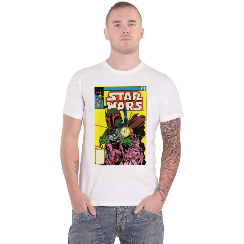 Star Wars Boba Fett Comic Cover T Shirt made by Star Wars