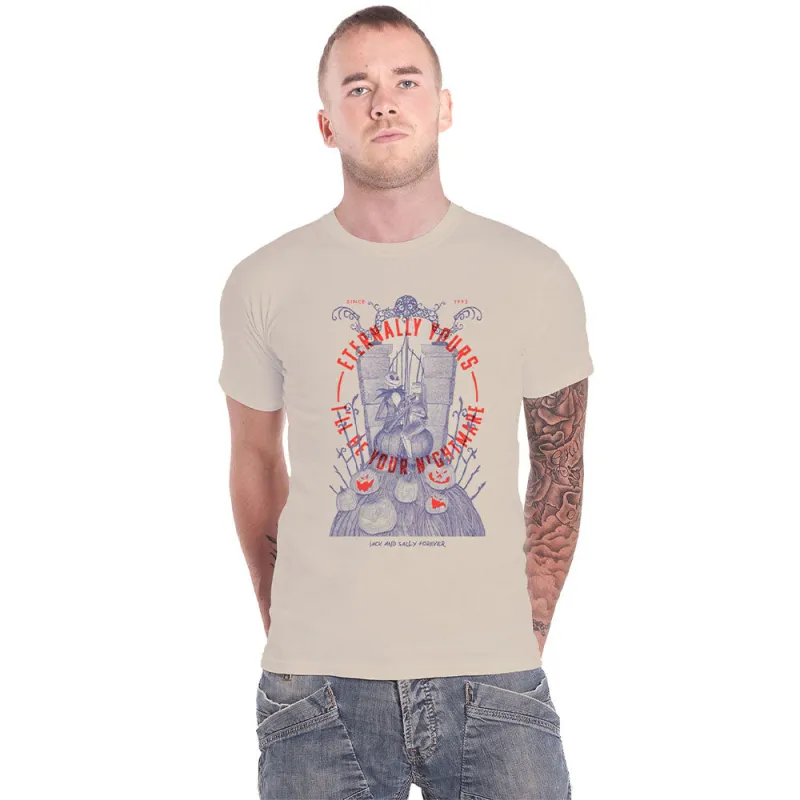 The Nightmare Before Christmas Eternally Yours T Shirt made by Disney