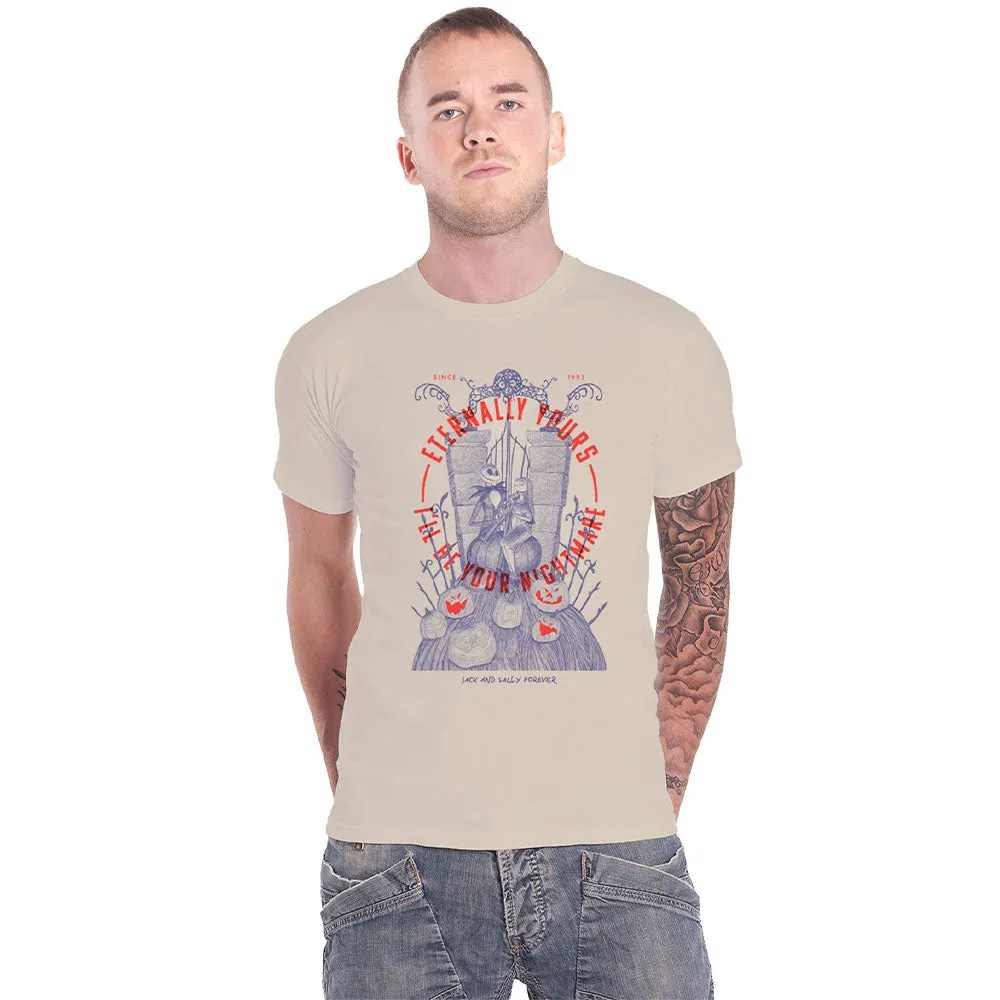 The Nightmare Before Christmas Eternally Yours T Shirt sold by Paradiso Clothing