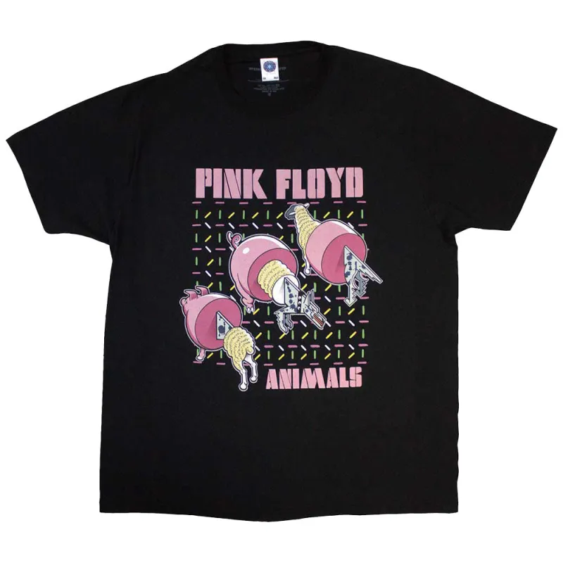 Pink Floyd Animals Pig Wolf And Sheep T Shirt sold by Paradiso Clothing