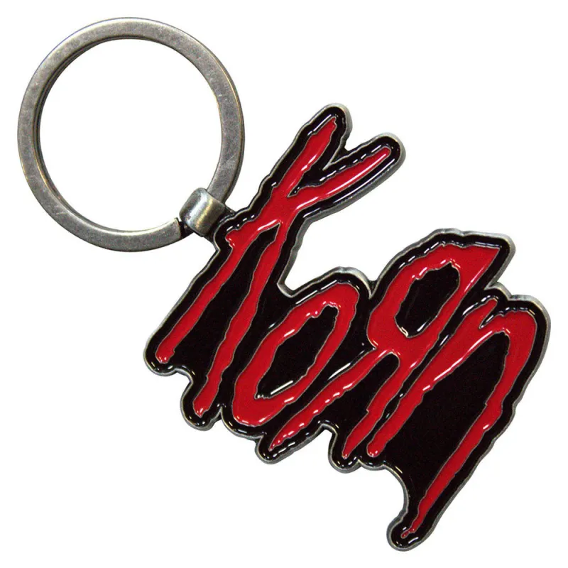 Korn Red Band Logo Keyring Keychain sold by Paradiso Clothing