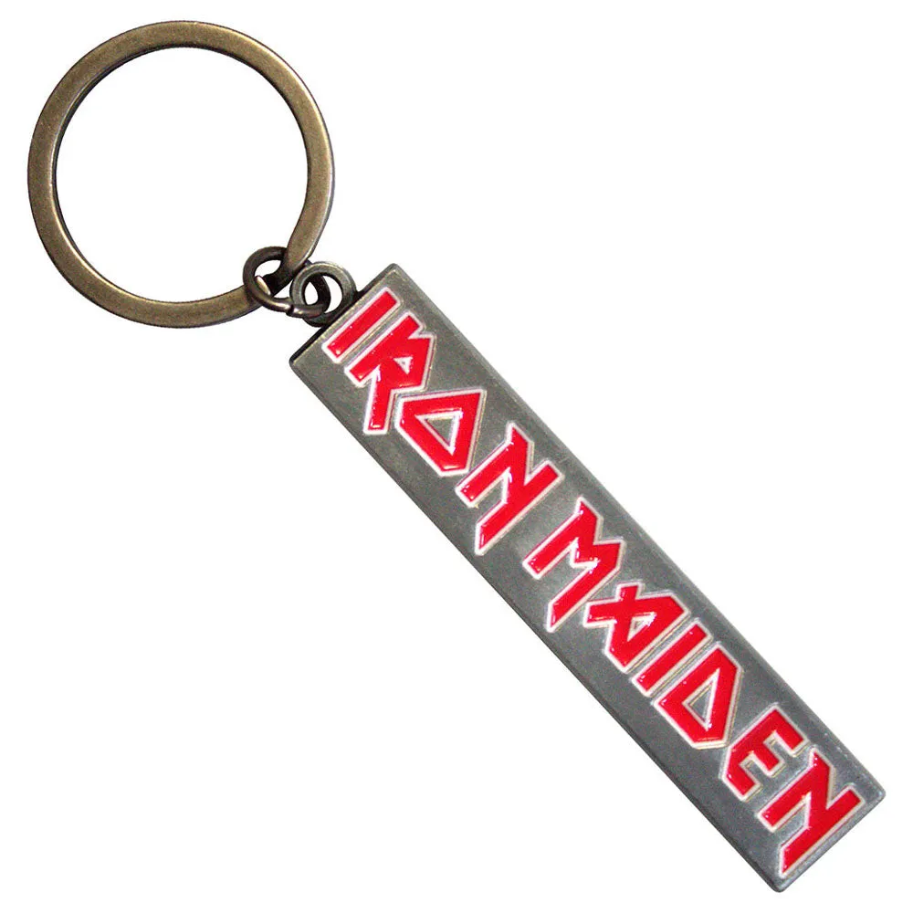 Iron Maiden Band Logo Keyring Keychain sold by Paradiso Clothing