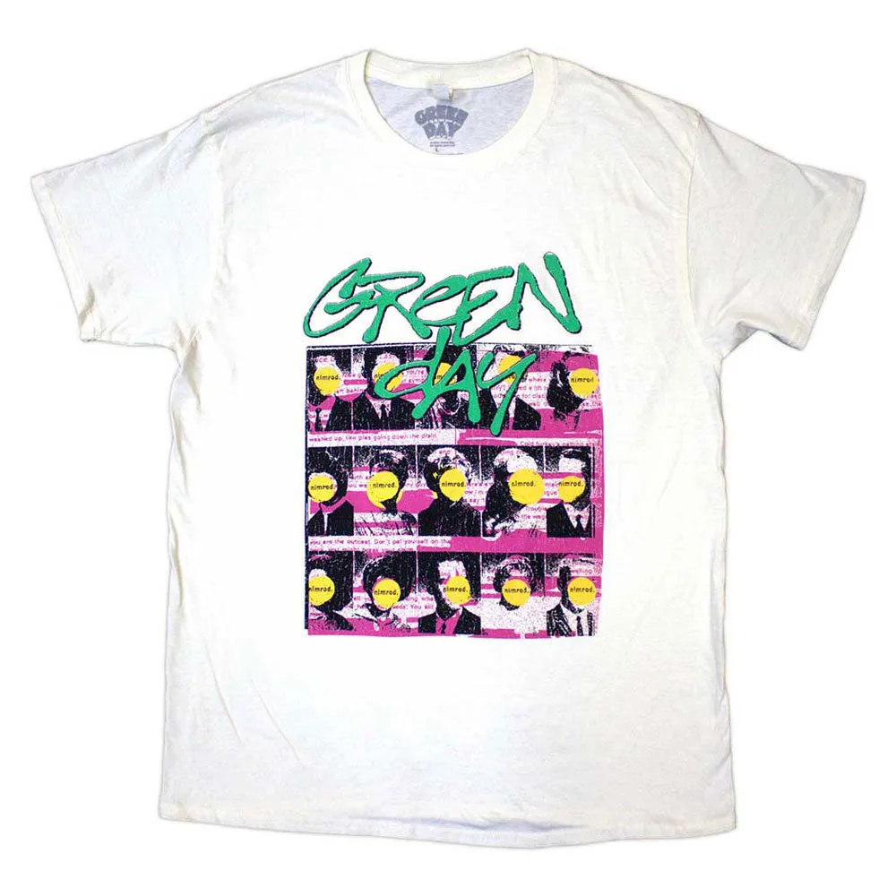 Green Day Nimrod Mugshots T Shirt sold by Paradiso Clothing