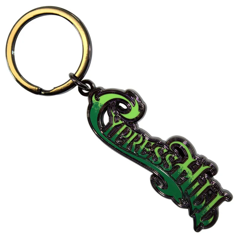 Cypress Hill Logo Keyring Keychain made by Paradiso Clothing
