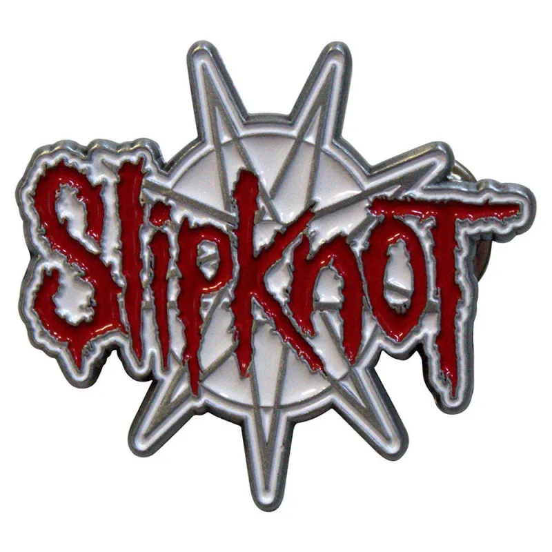 Slipknot 9 Point Star Band Logo Pin Badge sold by Paradiso Clothing