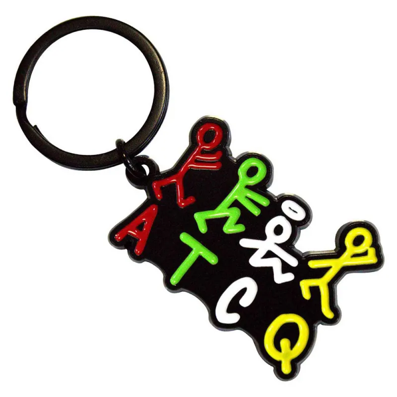 A Tribe Called Quest Stick Figures Logo Keyring Keychain made by Paradiso Clothing