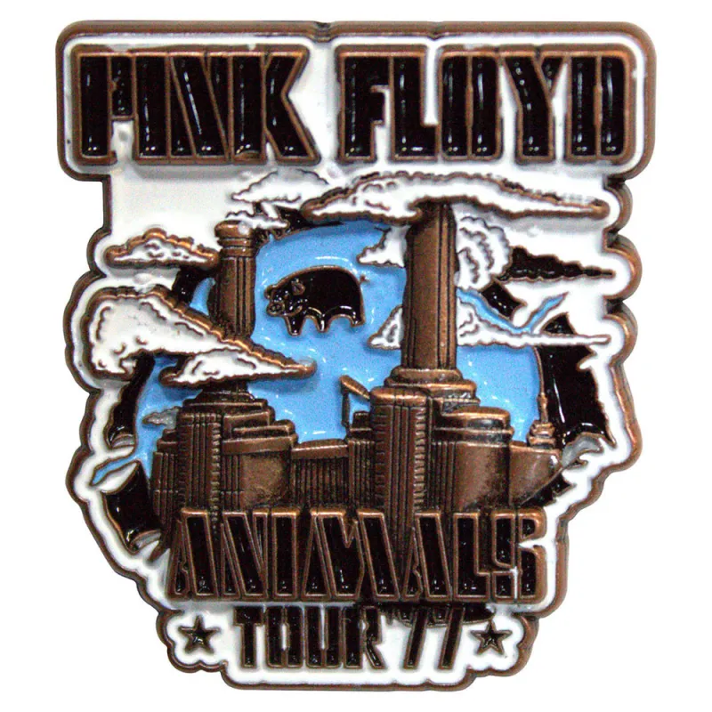 Pink Floyd Animals Tour 77 Pin Badge sold by Paradiso Clothing