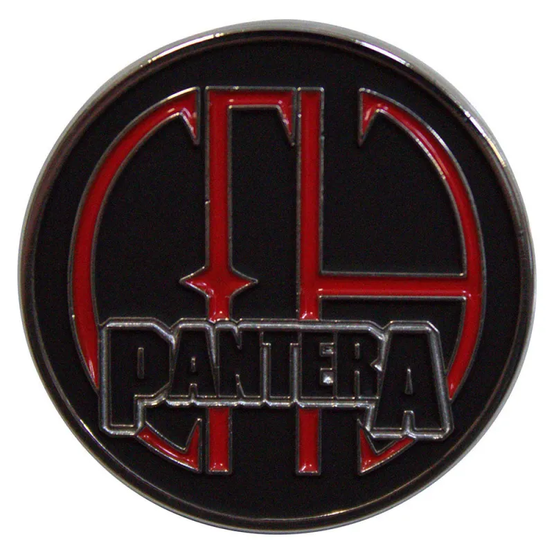 Pantera Cowboys From Hell Logo Pin Badge sold by Paradiso Clothing