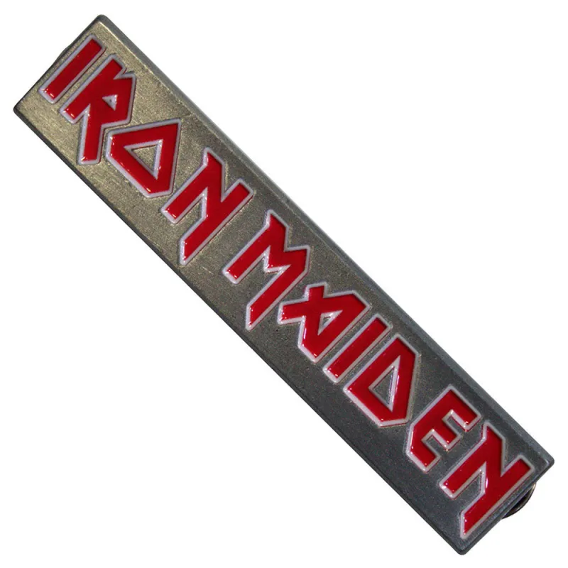 Iron Maiden Band Logo Pin Badge sold by Paradiso Clothing