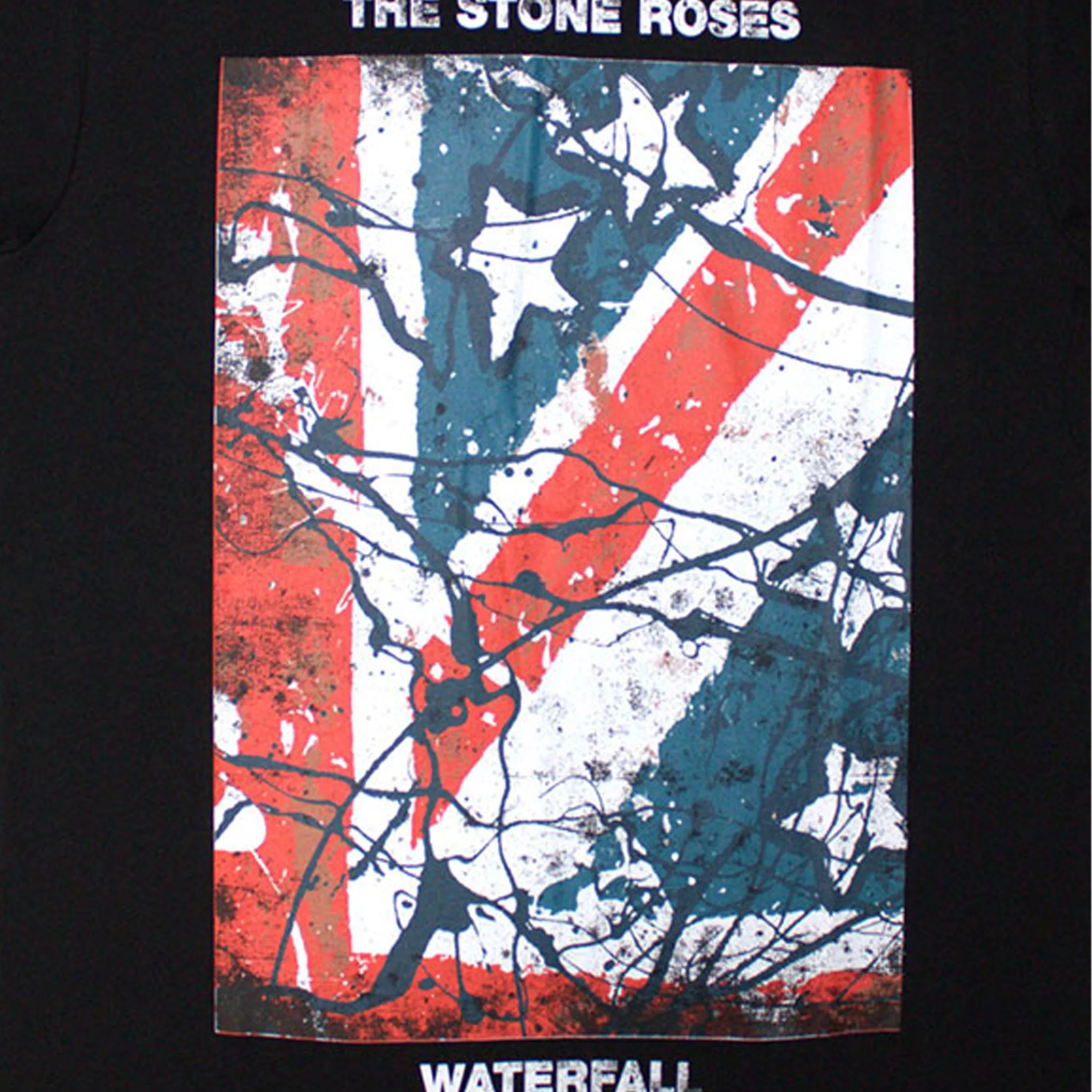 The Stone Roses Waterfall T Shirt sold by Paradiso Clothing product image thumbnail 2