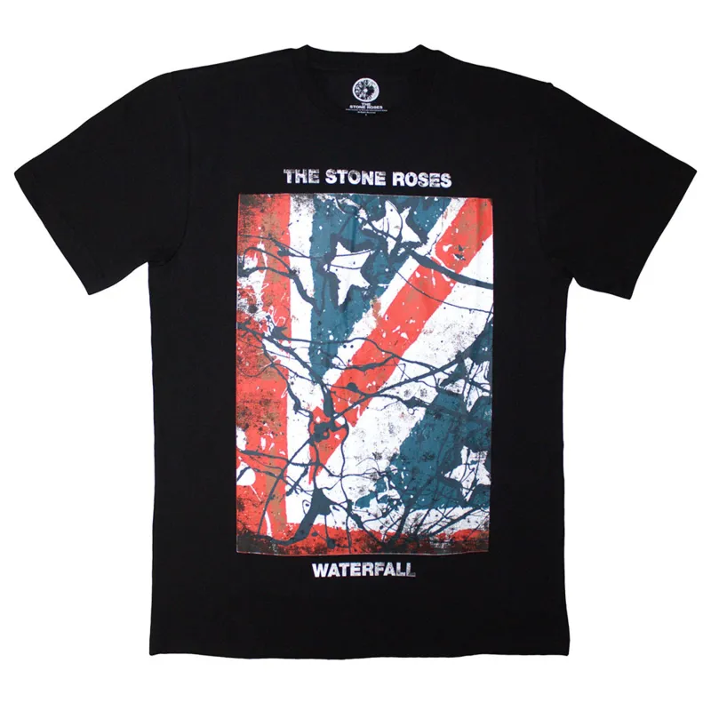 The Stone Roses Waterfall T Shirt sold by Paradiso Clothing