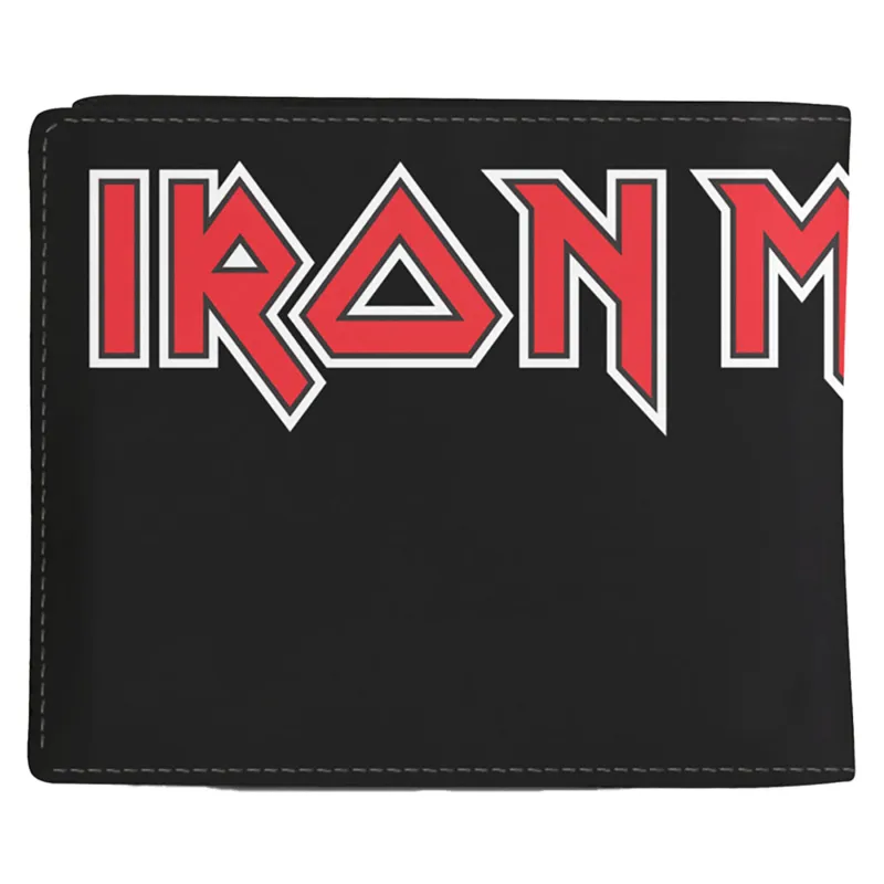 Iron Maiden Band Logo Wrap Bifold Wallet sold by Paradiso Clothing