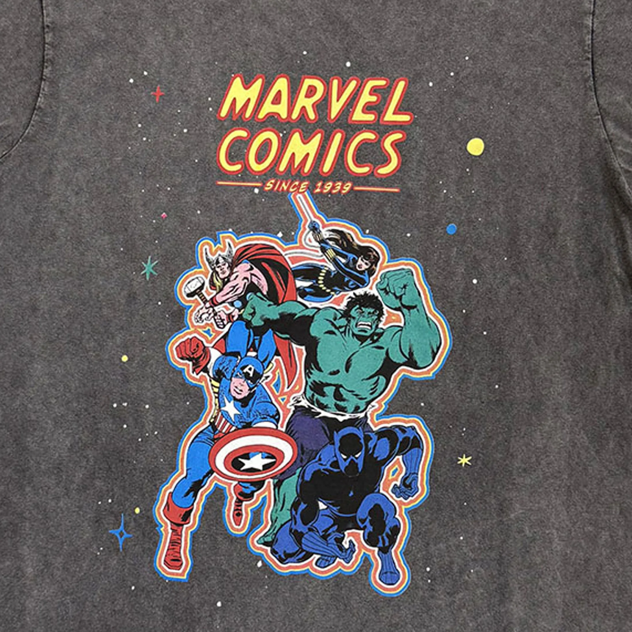 Marvel Comics Avengers Stone Wash T Shirt sold by Paradiso Clothing product image thumbnail 2