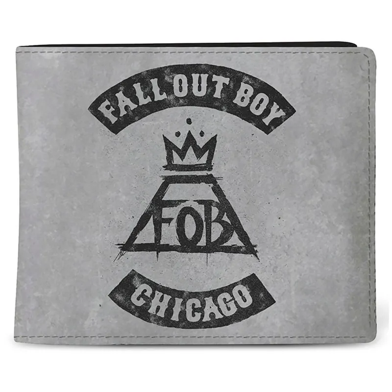 Fall Out Boy Chicago Bifold Wallet sold by Paradiso Clothing