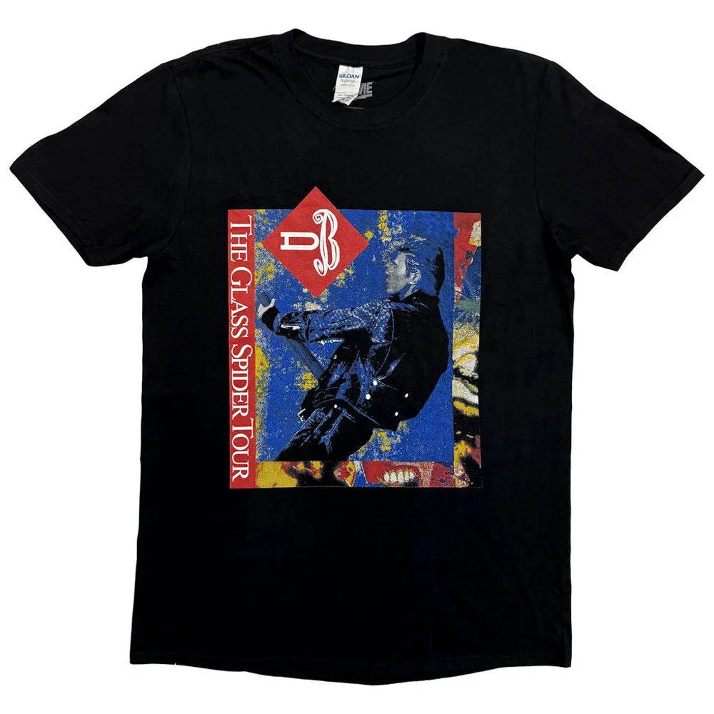 David Bowie Glass Spider Tour USA 1987 Back Print T Shirt sold by Paradiso Clothing