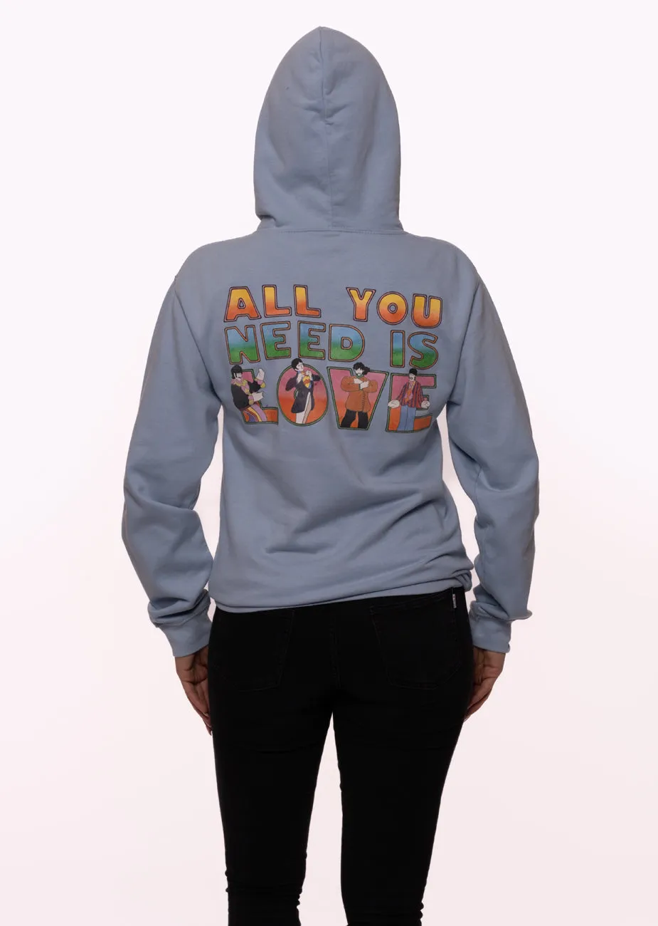 The Beatles All You Need Is Love Hoodie sold by Paradiso Clothing product image thumbnail 4
