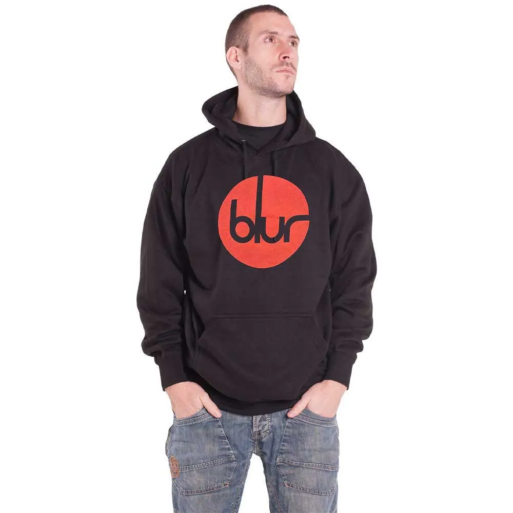 Blur Circle Band Logo Pullover Hoodie sold by Paradiso Clothing
