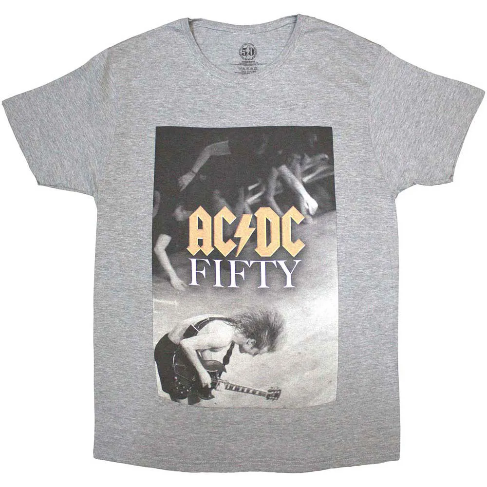 AC/DC Angus Stage Fifty Years T Shirt sold by Paradiso Clothing